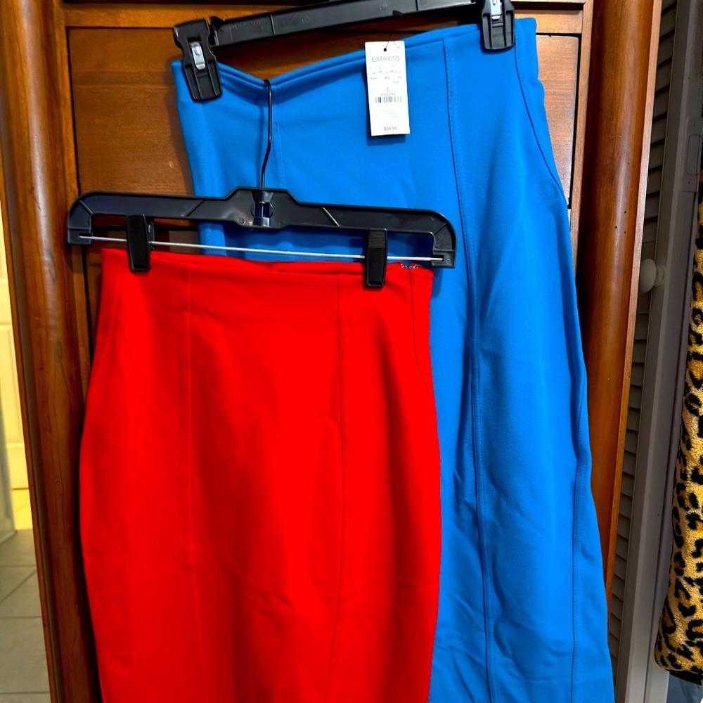 TWO Express pencil skirts! Very pretty!